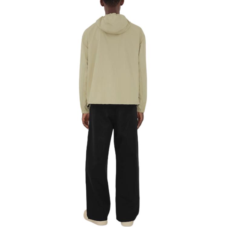 Burberry SS24 Equestrian Patch Zip-Up Hoodie Jacket  Chalk White 80926671 圖 4