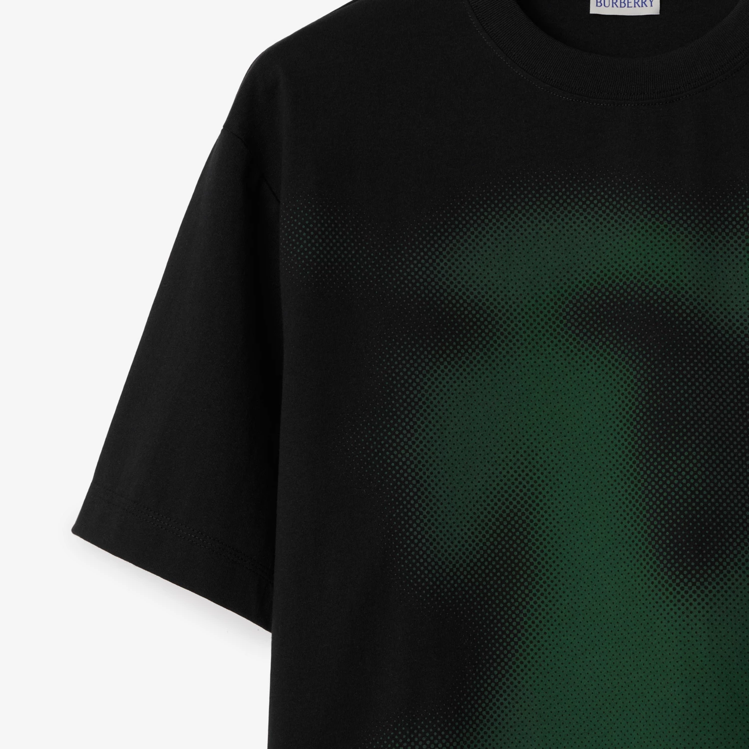 Burberry SS24 Gradient Print Crewneck Short Sleeve T-Shirt Men’s Black 80905861 圖 8