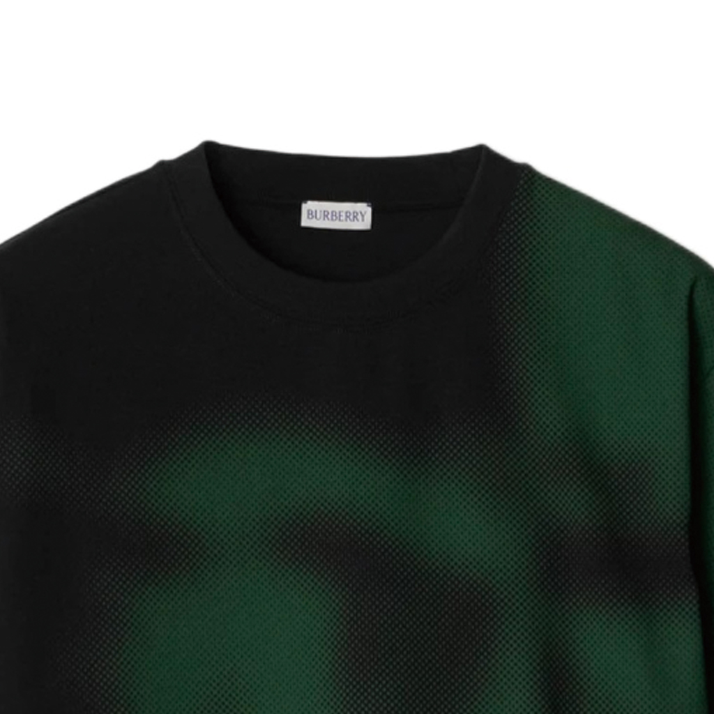 Burberry SS24 Gradient Print Crewneck Short Sleeve T-Shirt Men’s Black 80905861 圖 9