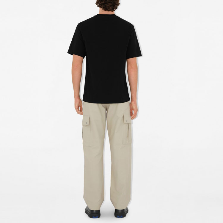 Burberry SS24 Letter Logo Print Crewneck Short Sleeve T-Shirt Black 80978101 圖 7