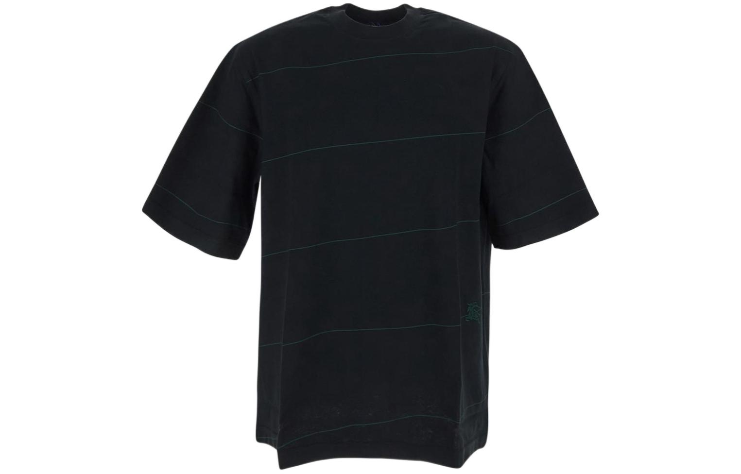 Burberry SS24 Logo Crew Neck Short Sleeve T-Shirt  Black 80836131 圖 2