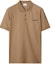 Order Burberry SS24 男士驼色标志刺绣短袖 Polo 衫. 80844381