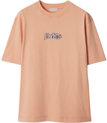 バーバリー SS24 ロゴ フロック クルーネック Tシャツ ピンク レディース. 80998351 Buy バーバリー SS24 ロゴ フロック クルーネック Tシャツ ピンク レディース. 80998351