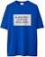 Order Burberry SS24 Logo Print Crewneck T-Shirt Canvas Blue 80843391