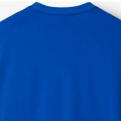 Burberry SS24 Logo Print Crewneck T-Shirt Canvas Blue 80843391 Sizing Burberry SS24 Logo Print Crewneck T-Shirt Canvas Blue 80843391