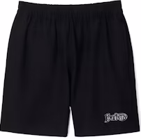 Burberry SS24 Logo Velour Casual Shorts Coal Black . 80978261 Burberry SS24 Logo Velour Casual Shorts Coal Black . 80978261