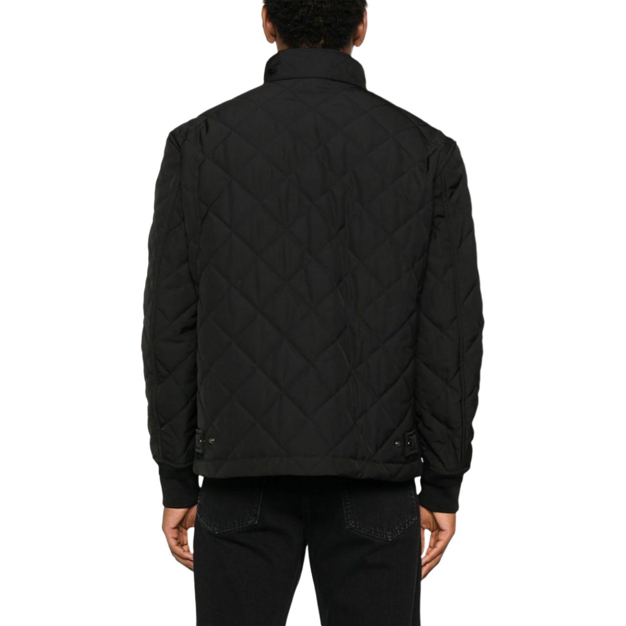 Purchase Burberry SS24 黑色高領菱格休閒外套. 80964491