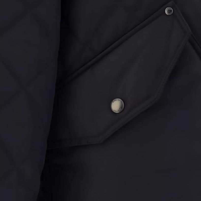 Cheap Burberry SS24 黑色高領菱格休閒外套. 80964491