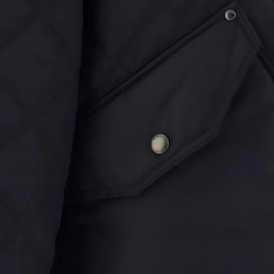 Burberry SS24 黑色高領菱格休閒外套. 80964491 Cheap Burberry SS24 黑色高領菱格休閒外套. 80964491