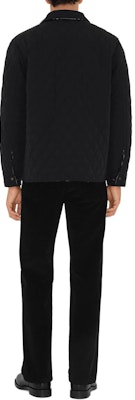 Burberry SS24 Reversible Black Cotton Jacket with Logo Patch for Men. 80969151 Purchase Burberry SS24 Reversible Black Cotton Jacket with Logo Patch for Men. 80969151