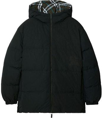 Burberry SS24 Reversible Check Hooded Down Jacket Men’s Deep Green 80945941 Order Burberry SS24 Reversible Check Hooded Down Jacket Men’s Deep Green 80945941