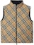 Order Burberry SS24 Reversible Equestrian Print Puffer Vest Brown . 80942361