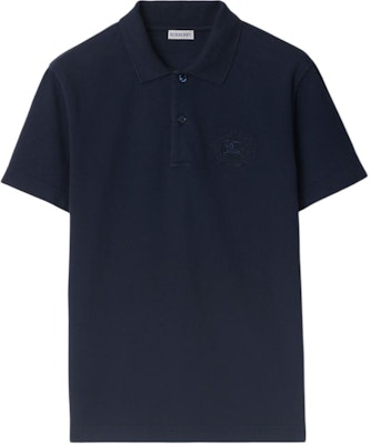 Burberry SS24 Polo Shirt Warna Navy dengan Logo Bordir. 80936001 Buy Burberry SS24 Polo Shirt Warna Navy dengan Logo Bordir. 80936001