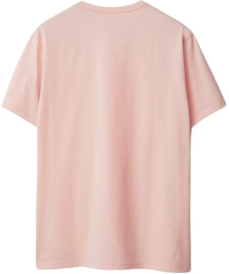 Burberry SS24 Solid Color Logo Embroidered Crewneck T-Shirt Pink 80843621 Lookbook Burberry SS24 Solid Color Logo Embroidered Crewneck T-Shirt Pink 80843621