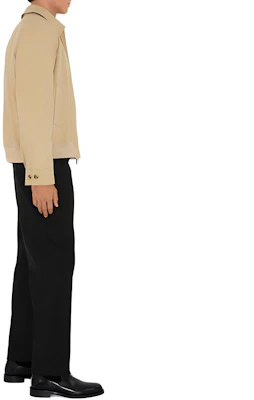 Burberry SS24 純色拉鍊長袖夾克 麻色 80931991 Details for Burberry SS24 純色拉鍊長袖夾克 麻色 80931991