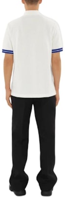 Burberry SS24 Striped Equestrian Logo Short-Sleeve Polo Shirt Men. 80821241 Purchase Burberry SS24 Striped Equestrian Logo Short-Sleeve Polo Shirt Men. 80821241