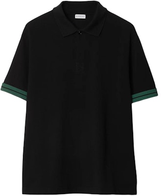 Burberry SS24 Striped Equestrian Logo Short-Sleeve Polo Shirt Men. 80821241 Sizing Burberry SS24 Striped Equestrian Logo Short-Sleeve Polo Shirt Men. 80821241