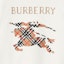 Details for Burberry SS25 EKD 標誌格紋羅紋針織棉質衛衣 粉白色 81105471