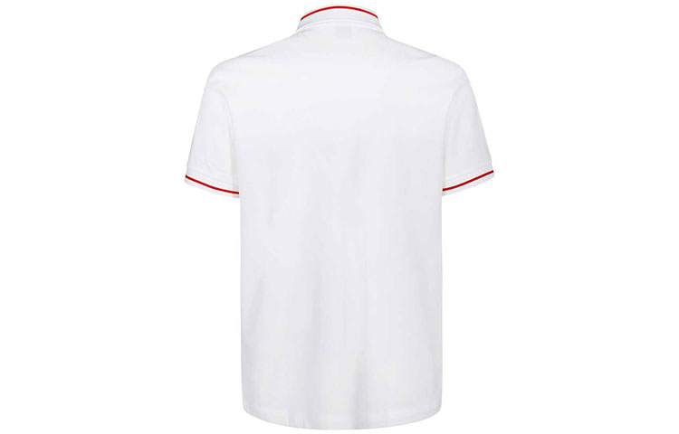 Burberry Straight-Fit Short-Sleeve Polo Shirt White 8025973 圖 3