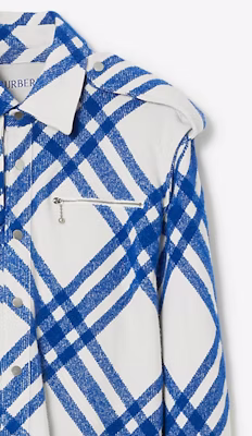 BURBERRY條紋拼接單排扣長袖襯衫藍色男款 80788651 Sizing BURBERRY條紋拼接單排扣長袖襯衫藍色男款 80788651