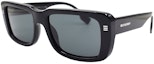 Buy Burberry Stripe Series Holiday Rectangular Sunglasses for Men B4376-U 3001/87