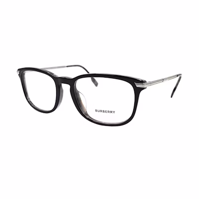 BURBERRY Stripe Series Men’s Optical Glasses 2369F Black/Check Pattern B2369-F 3829