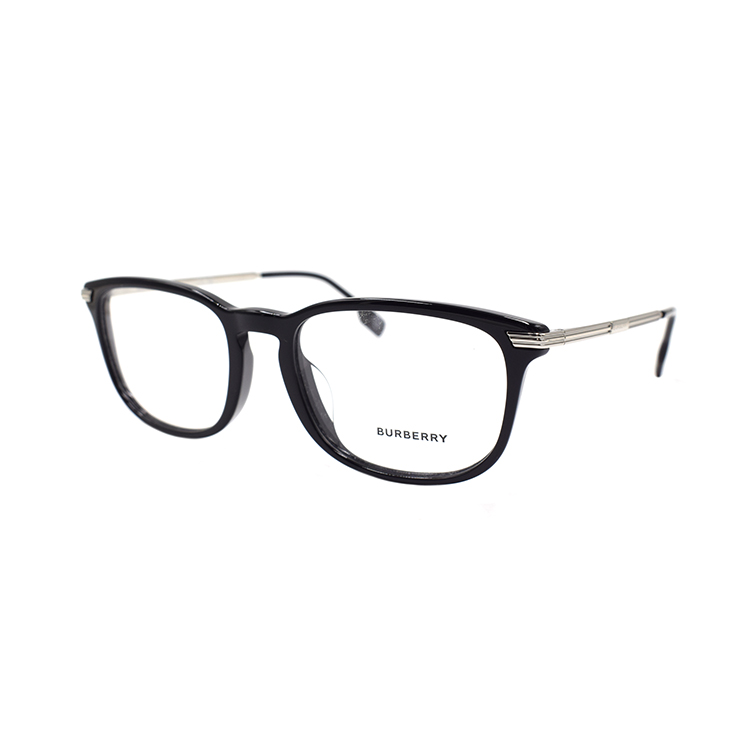 BURBERRY Stripe Series Optical Glasses 2369F Black Executive Style B2369-F 3001