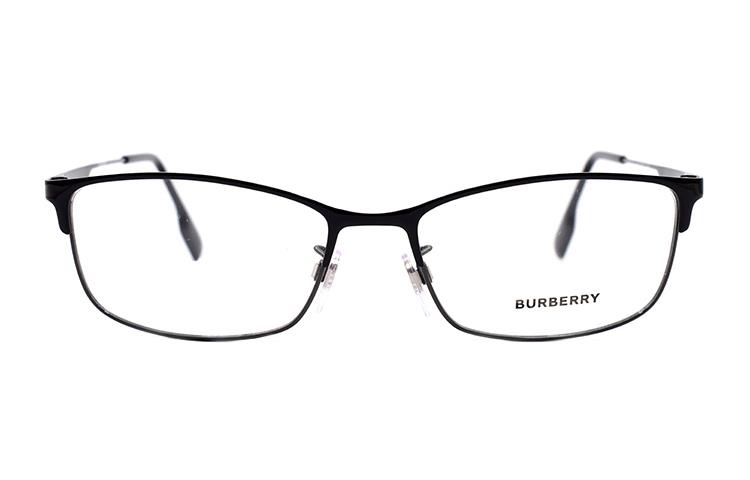 BURBERRY Stripe Series Titanium Business Optical Glasses 1357TD Men Black. B1357-T-D 1003 圖 2