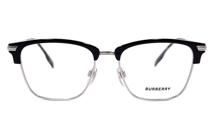 Burberry Striped Classic Rectangular Optical Glasses Black Silver for Men. BE2359-3001 圖 3