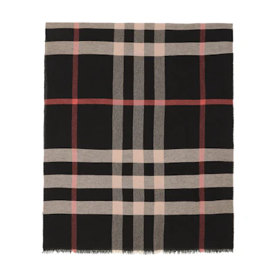 Burberry Striped Knit Scarf Unisex Couple Style Multicolor 80719381