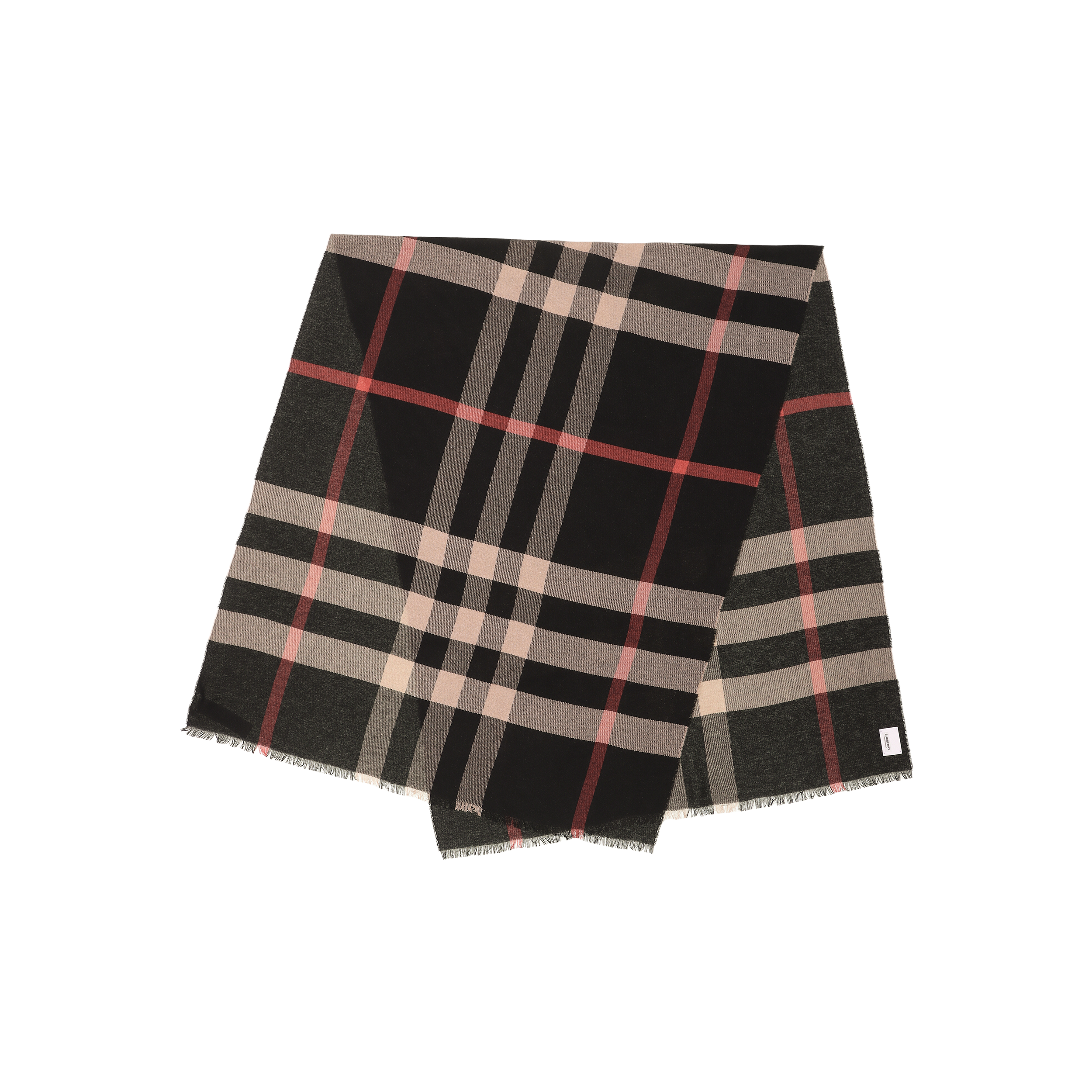 Burberry Striped Knit Scarf Unisex Couple Style Multicolor 80719381 圖 3