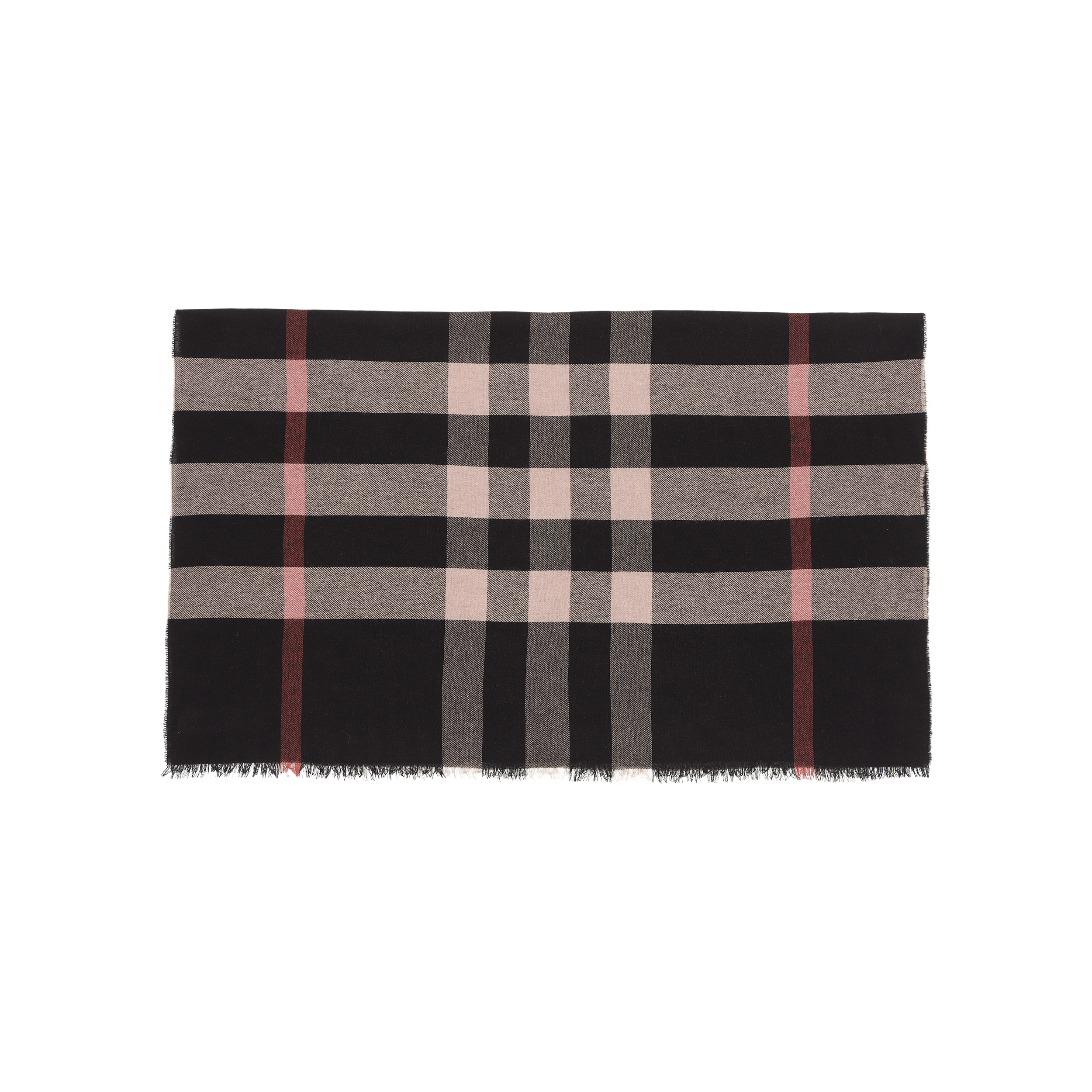 Burberry Striped Knit Scarf Unisex Couple Style Multicolor 80719381 圖 4