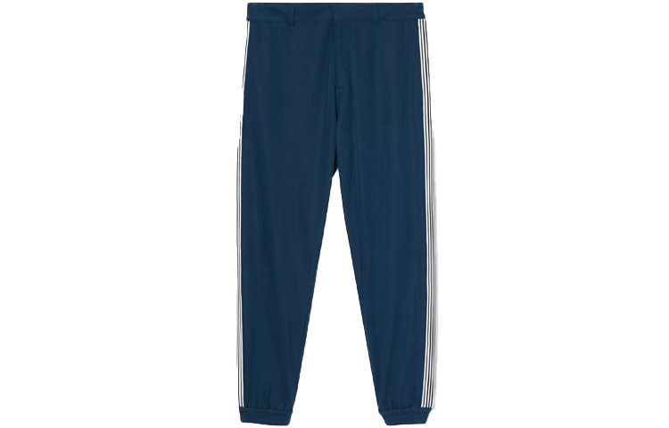 Burberry Striped Wool Jogger Track Pants in Navy Blue. 80388521 圖 2