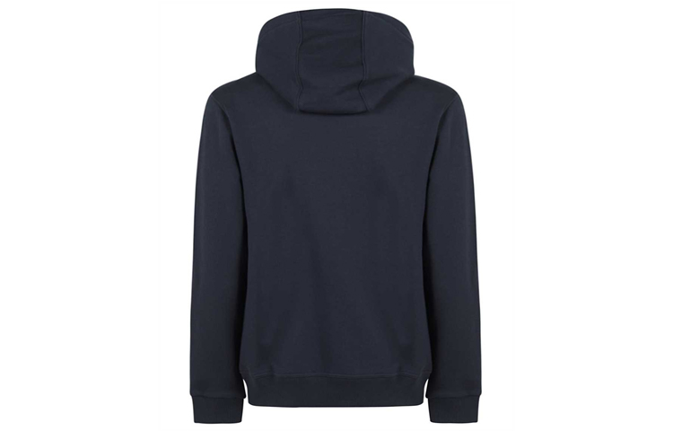 Lookbook Burberry Baju Hujung Zip Bergaris Lelaki - Biru Gelap 80358811