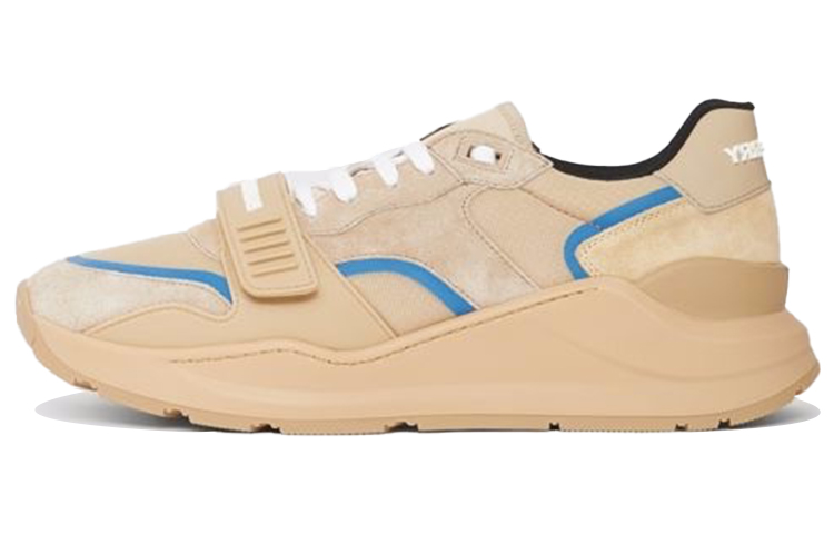 Burberry Suede Mesh Sneaker 'Beige'