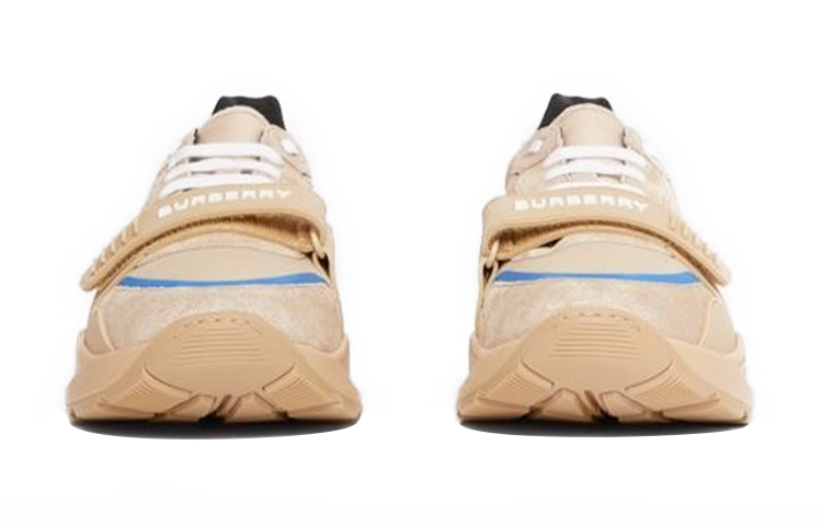 Burberry Suede Mesh Sneaker 'Beige' 圖 3