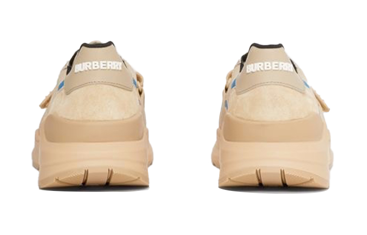 Burberry Suede Mesh Sneaker 'Beige' 圖 5