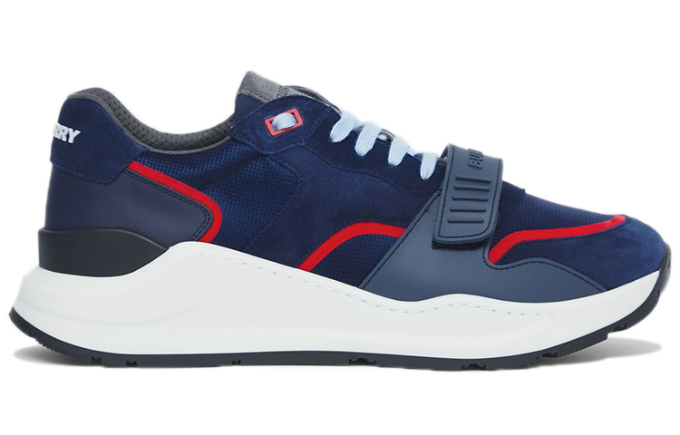 Burberry Suede Mesh Sneaker 'Ocean Blue' 圖 2