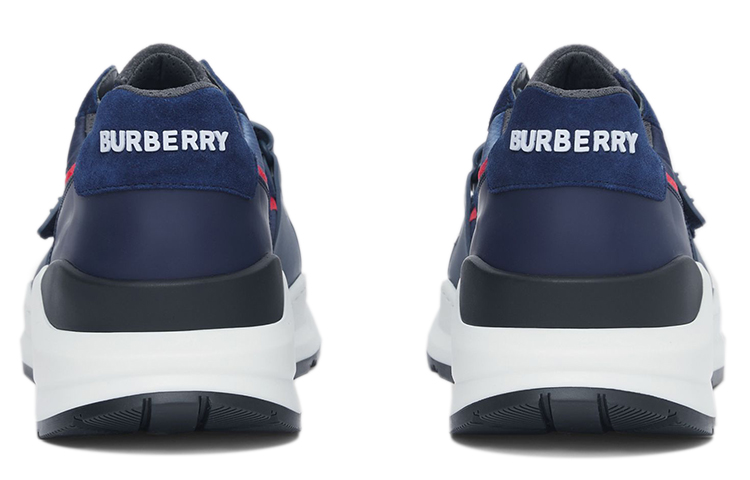 Burberry Suede Mesh Sneaker 'Ocean Blue' 圖 5
