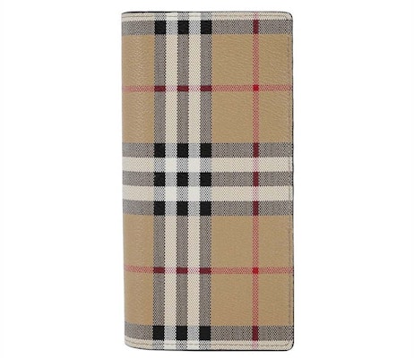 Burberry 格紋長夾 米色 Buy Burberry 格紋長夾 米色