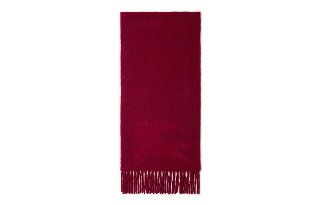 Burberry Tassel Knit Scarf Unisex Red - Couples' Edition 80765661 圖 4