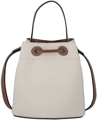 Burberry TB Tas Bucket Katun Coklat Order Burberry TB Tas Bucket Katun Coklat