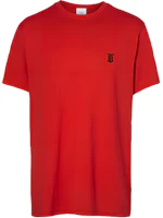 Burberry TB Embroidered Cotton Crew Neck Pullover T-Shirt 80145581 Burberry TB Embroidered Cotton Crew Neck Pullover T-Shirt 80145581