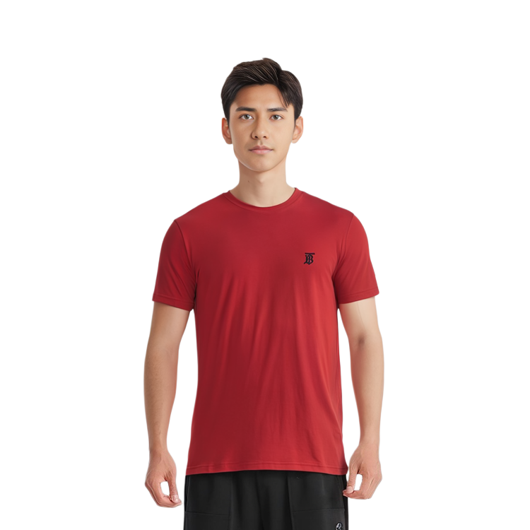 Lookbook 博柏利TB刺绣棉质圆领卫衣T恤 80145581