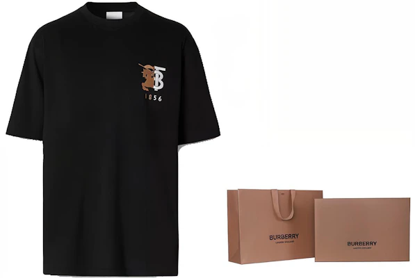 Burberry TB Logo Equestrian Knight Cotton T-shirt SS23 Spring/Summer 80694901 Details for Burberry TB Logo Equestrian Knight Cotton T-shirt SS23 Spring/Summer 80694901