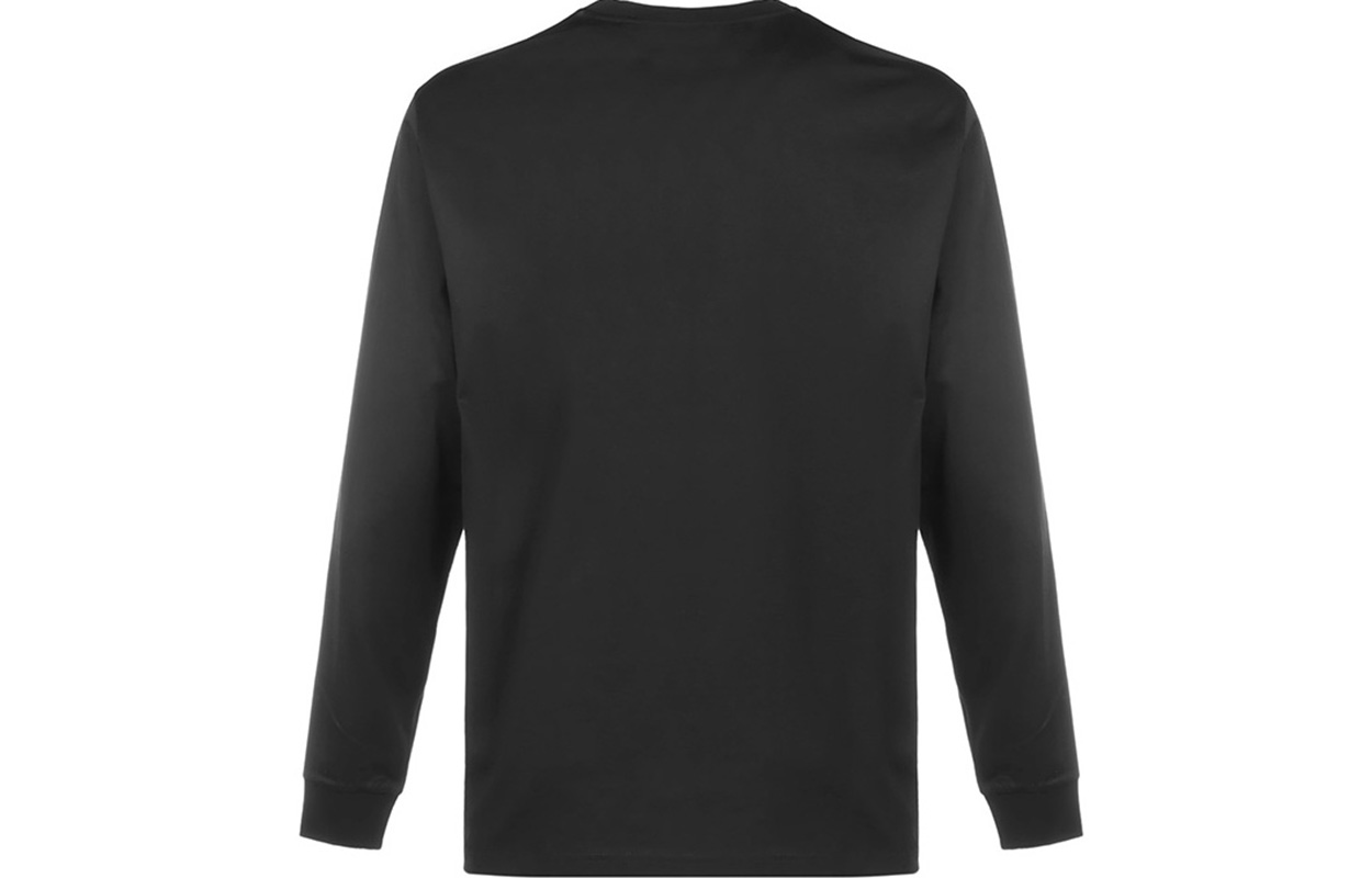 Lookbook 버버리 TB 모노그램 크루넥 롱슬리브 티셔츠 블랙 80245991