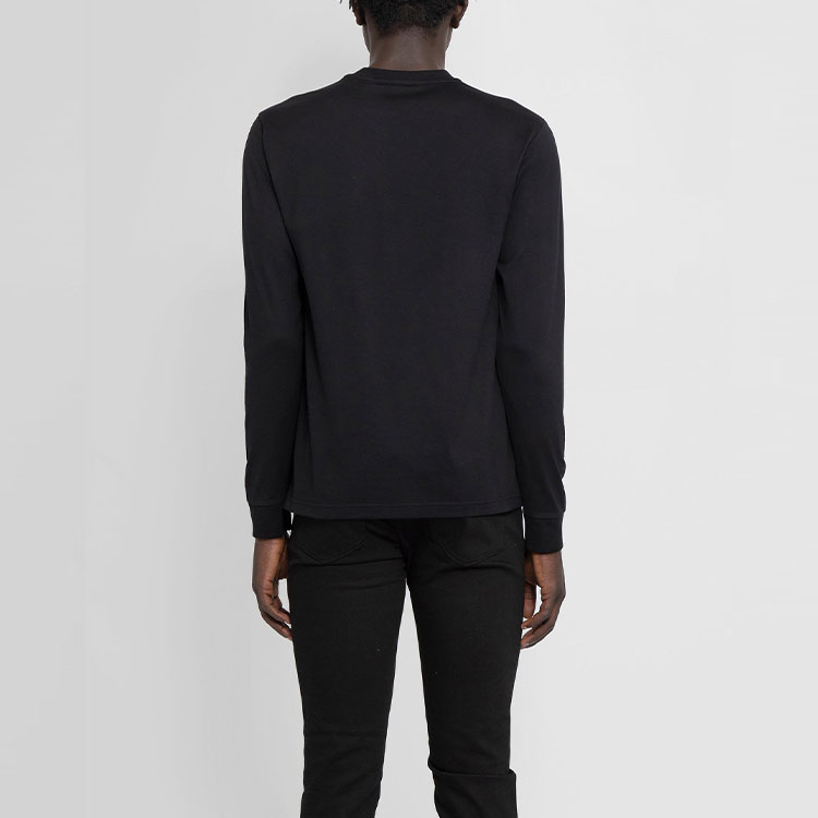 Purchase 버버리 TB 모노그램 크루넥 롱슬리브 티셔츠 블랙 80245991