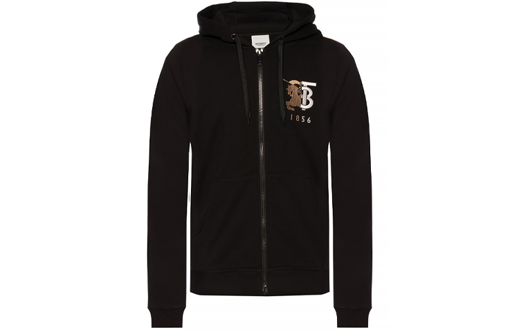 Burberry TB Monogram Equestrian Logo Hooded Jacket 8022306-A1189