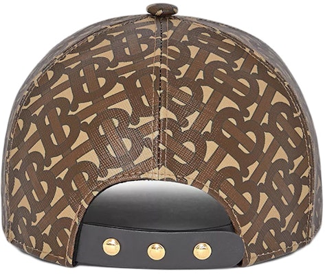 Burberry TB Monogram Print Baseball Cap Unisex Saddle Brown 80189711 Purchase Burberry TB Monogram Print Baseball Cap Unisex Saddle Brown 80189711
