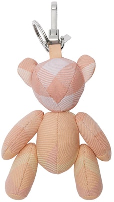 Burberry Teddy Bear Polyester Keychain Unisex Peach Pink 8082424 Shop Burberry Teddy Bear Polyester Keychain Unisex Peach Pink 8082424
